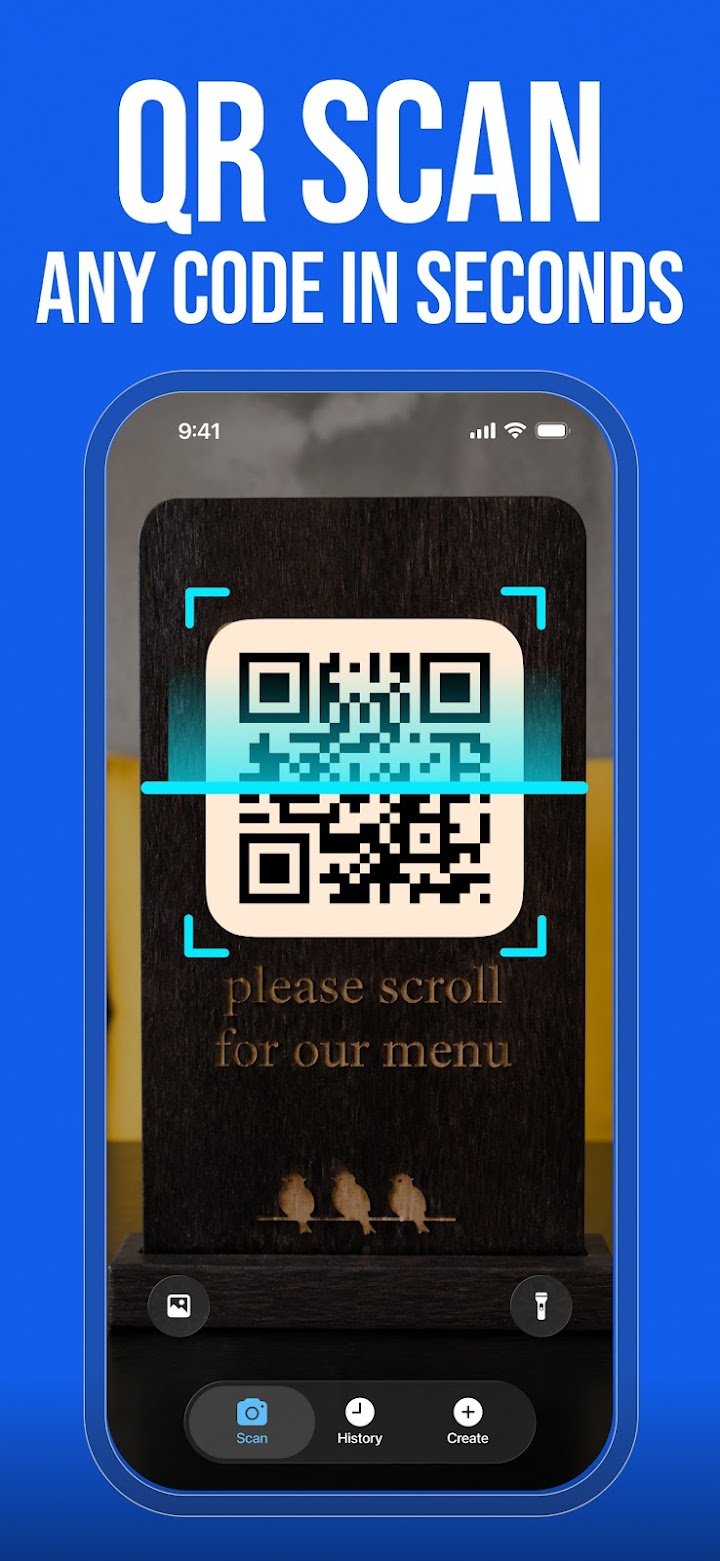 QR Scanner & Barcode Generator screenshot