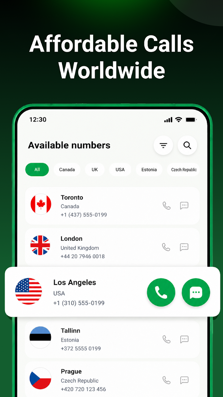 Second Phone Number - 2nd Line screenshot