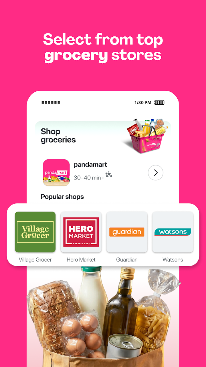 foodpanda: food & groceries screenshot