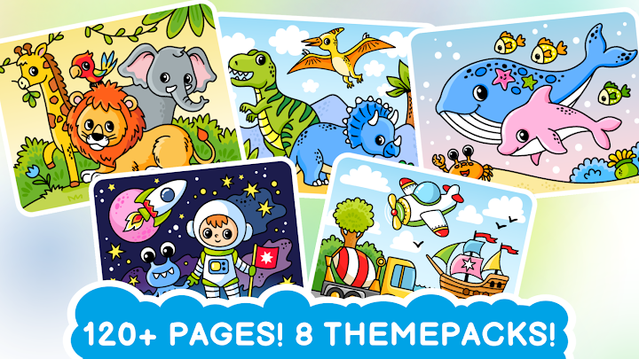 Easy coloring book for kids screenshot