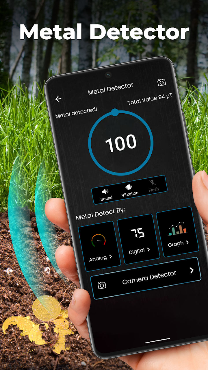 Metal Detector - Metal Finder screenshot