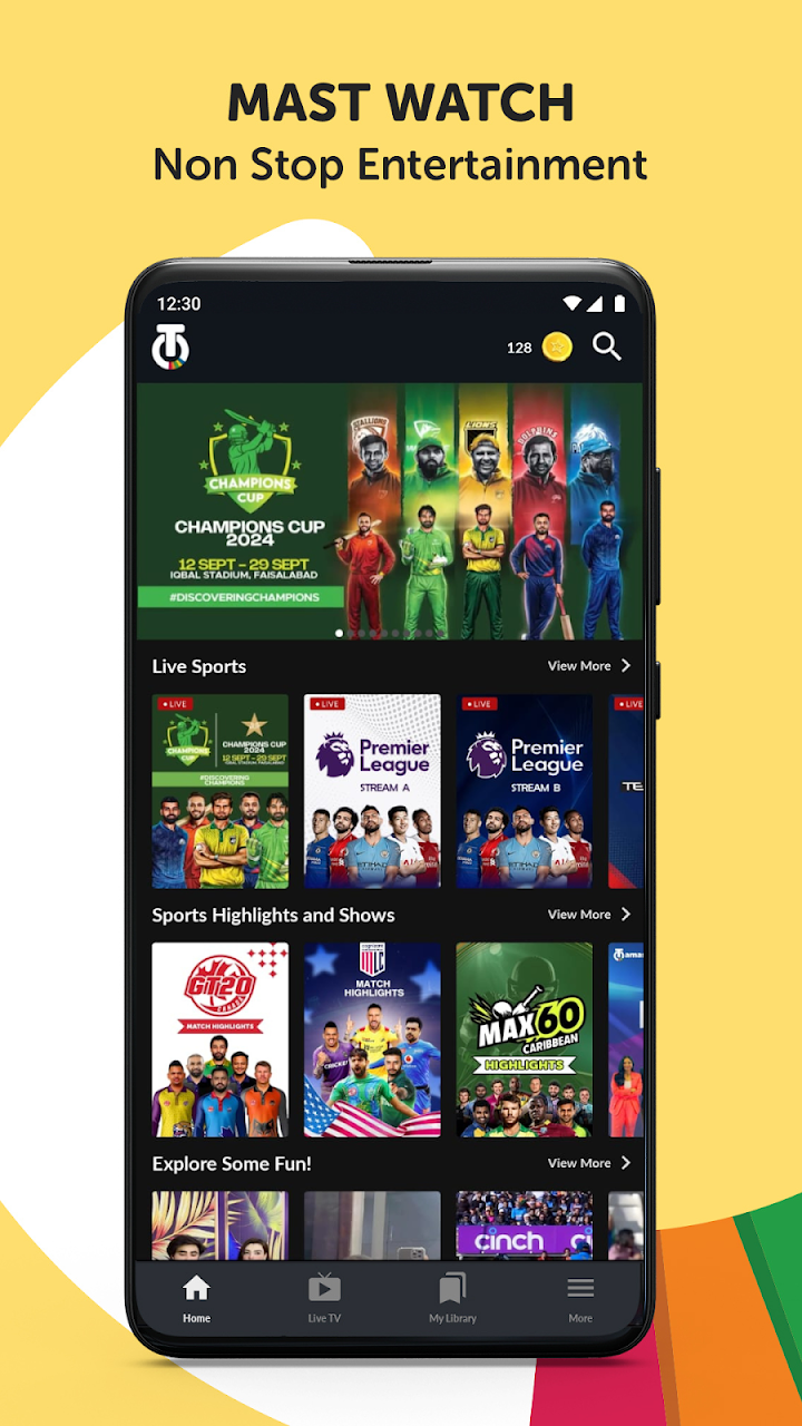 Tamasha: Live TV, Movies screenshot