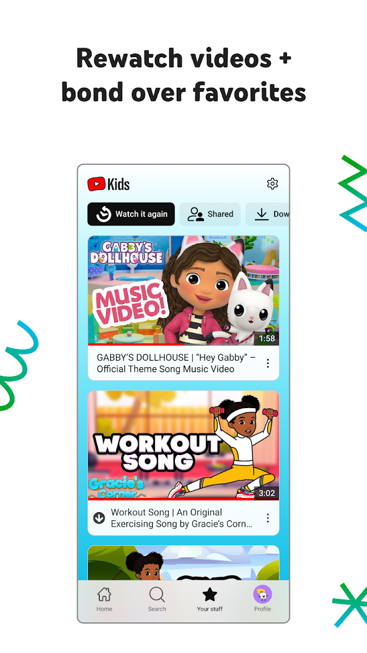 YouTube Kids screenshot