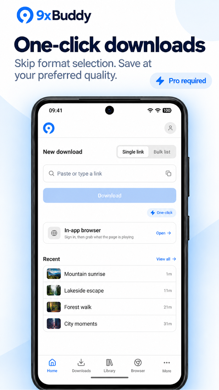 9xBuddy: Video Downloader screenshot
