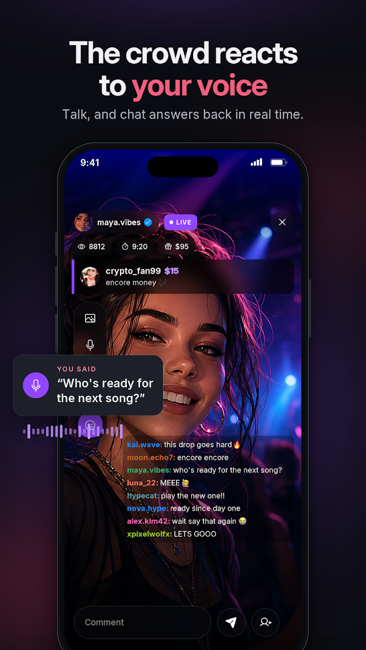 100K Live - Fake Live Stream screenshot