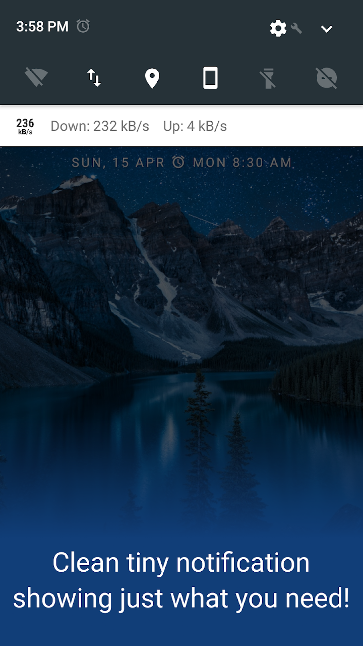NetSpeed Indicator screenshot