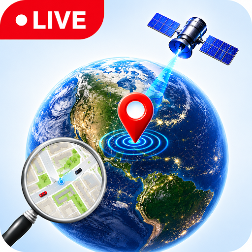 Live Earth Map - GPS Satellite icon