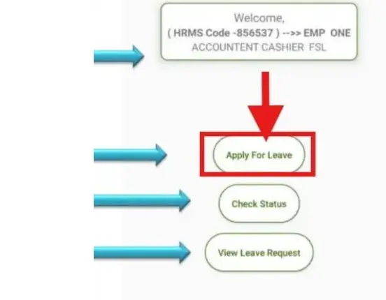 Manav Sampada UP eHRMS Login โ Leave, Salary & Service Portal 5 Navigate to the Leave Application Module