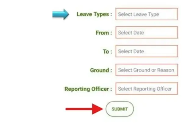 Manav Sampada UP eHRMS Login โ Leave, Salary & Service Portal 6 manav sampada leave type