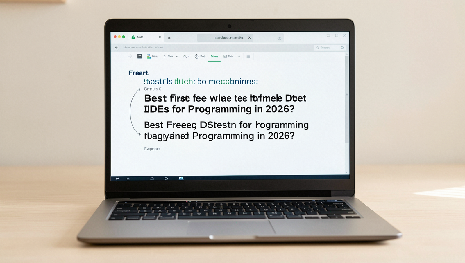 A detailed diagram showcasing the best free IDEs for programming in 2026.