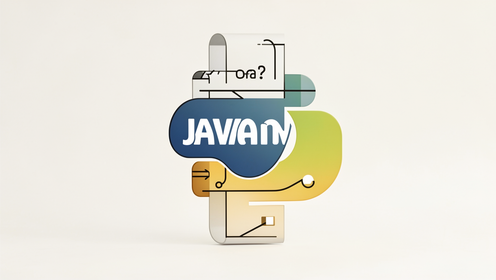 Diagram comparing Java and Python features for beginners.