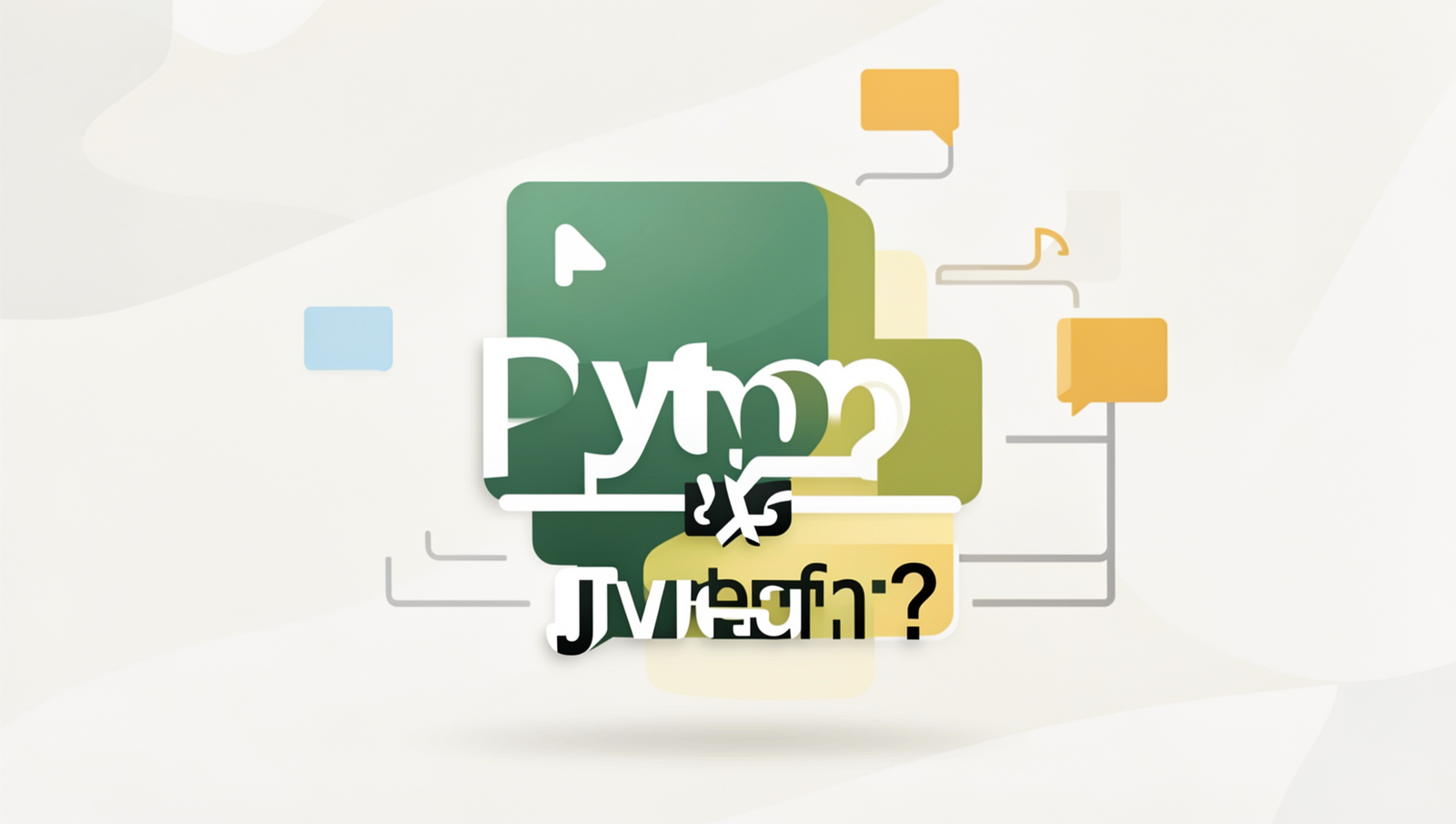 Diagram comparing Python and JavaScript features and use cases.