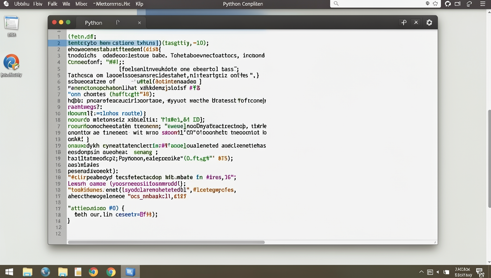 Screenshot of an online Python compiler homepage with realistic UI and natural lighting.