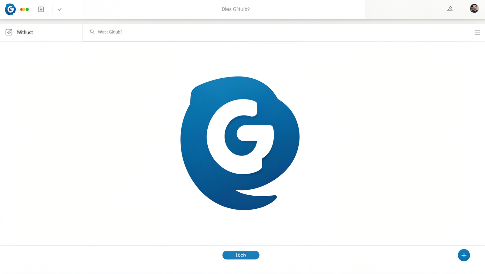 Photorealistic representation of GitHub's logo and interface in natural lighting.