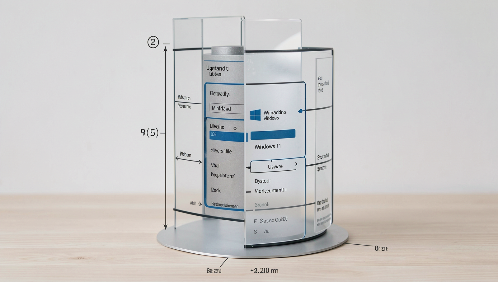 Detailed visual guide for upgrading to Windows 11 with system requirements.